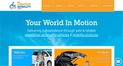 Desktop Screenshot of creativemobilitygroup.com